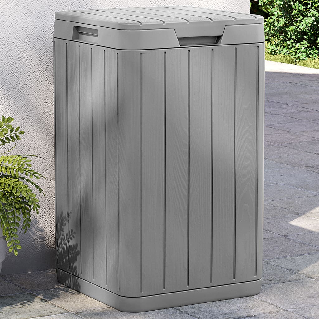 Grey Outdoor Garbage Bin | Jscapes Home and Garden