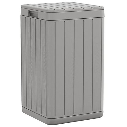 Grey Outdoor Garbage Bin | Jscapes Home and Garden