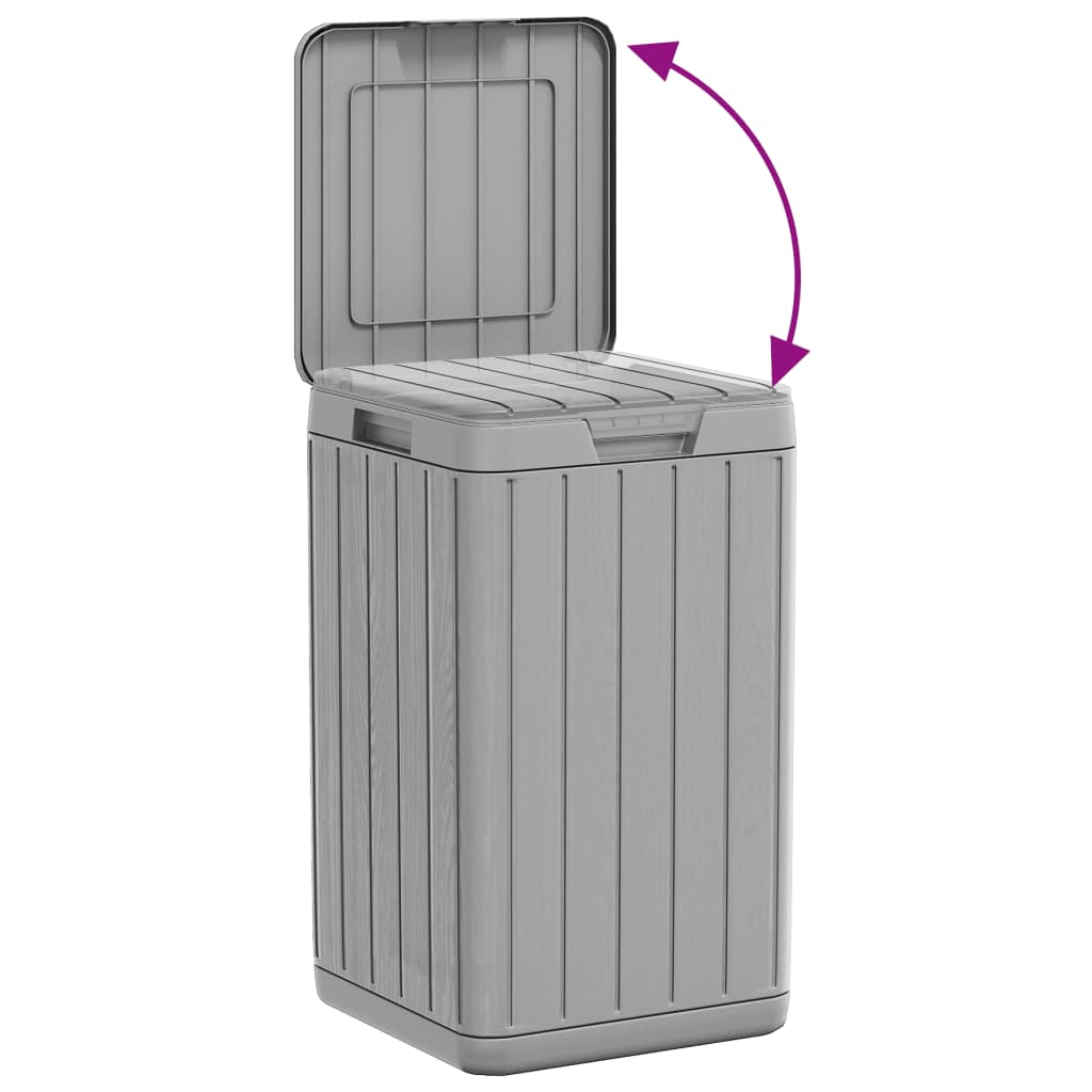 Grey Outdoor Garbage Bin | Jscapes Home and Garden