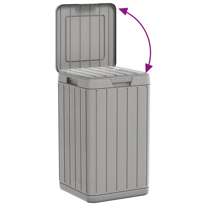 Grey Outdoor Garbage Bin | Jscapes Home and Garden