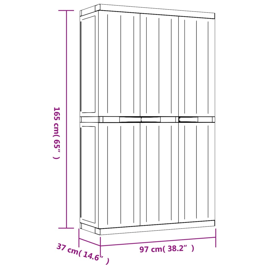 Outdoor Storage Cabinet | Jscapes Home and Garden 