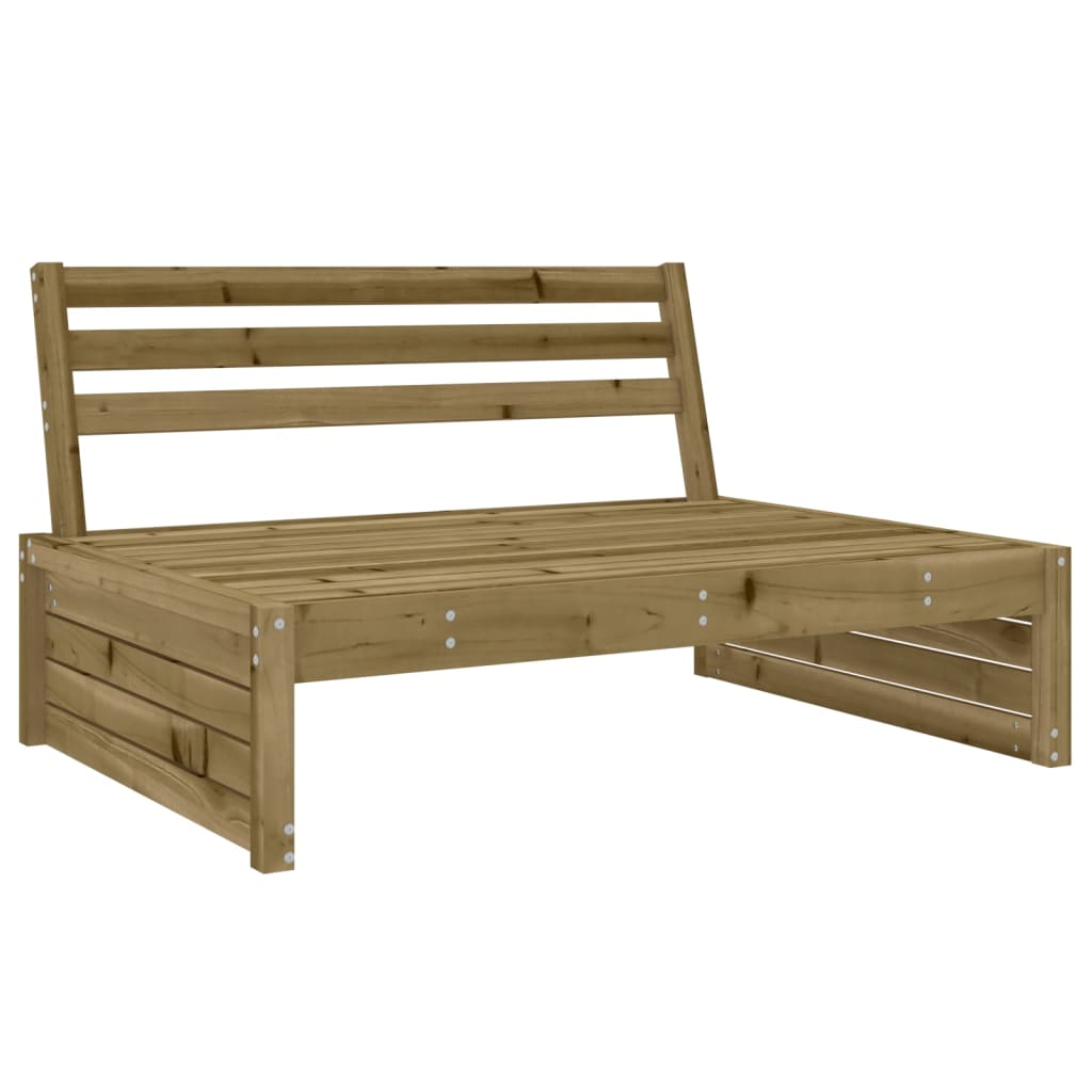 2 Piece Impregnated Pine Wood Garden Lounge Set