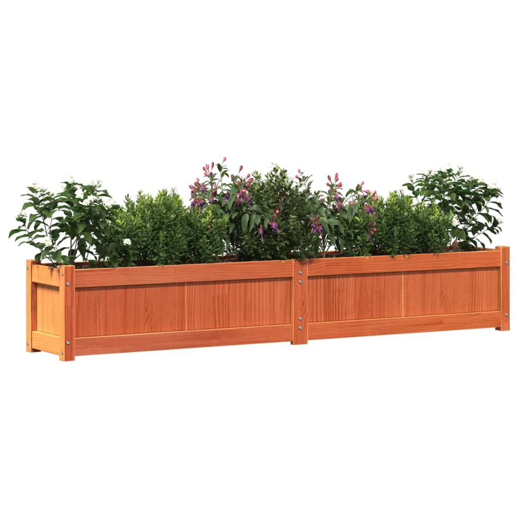 Set of 2 Wax Brown Garden Planters | Jscapes Home and Garden