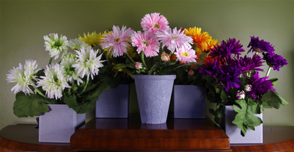 Artificial Daisy Plant- Purple