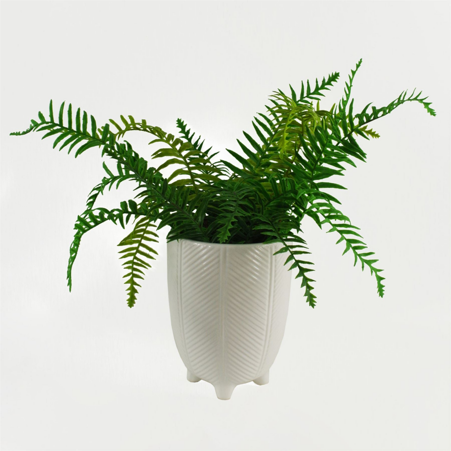 Ceramic Plant Pot Planter- White