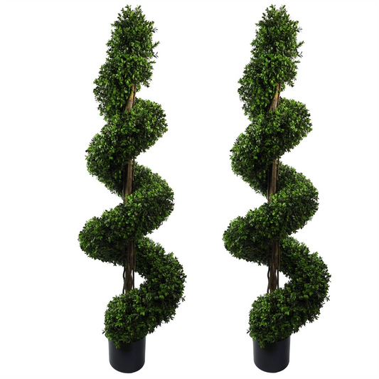 Spiral Buxus Artificial Tree | Jscapes Home and Garden