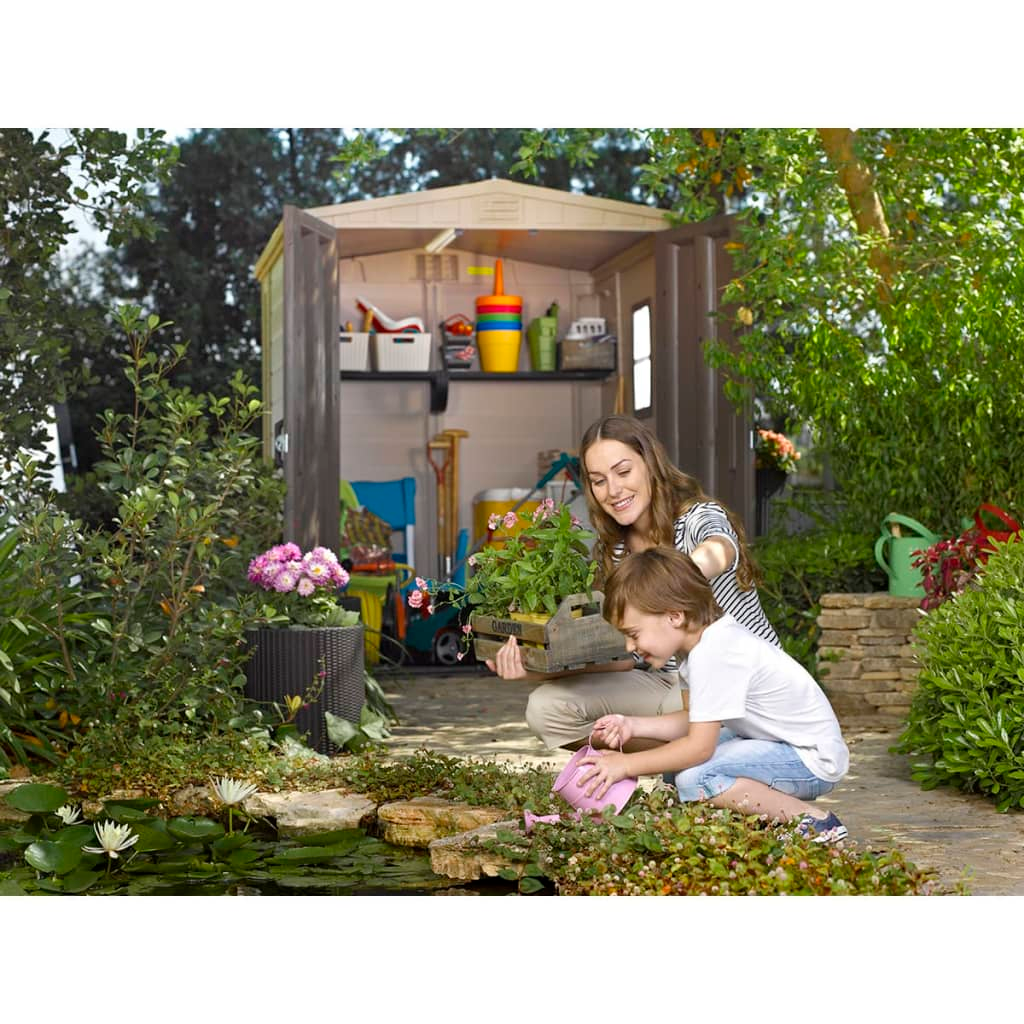 Keter Factor 88 Garden Shed | Jscapes Home and Garden