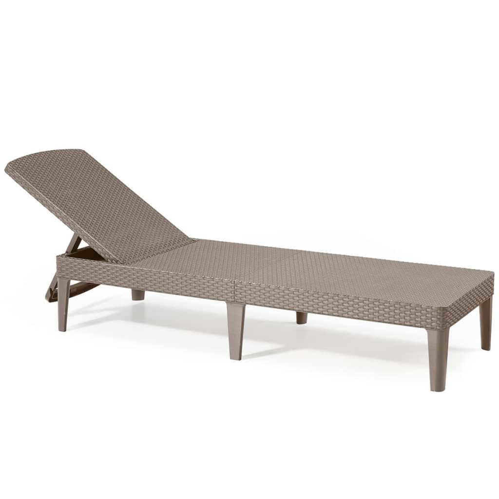 Keter Jaipur Sunlounger | Jscapes Home and Garden