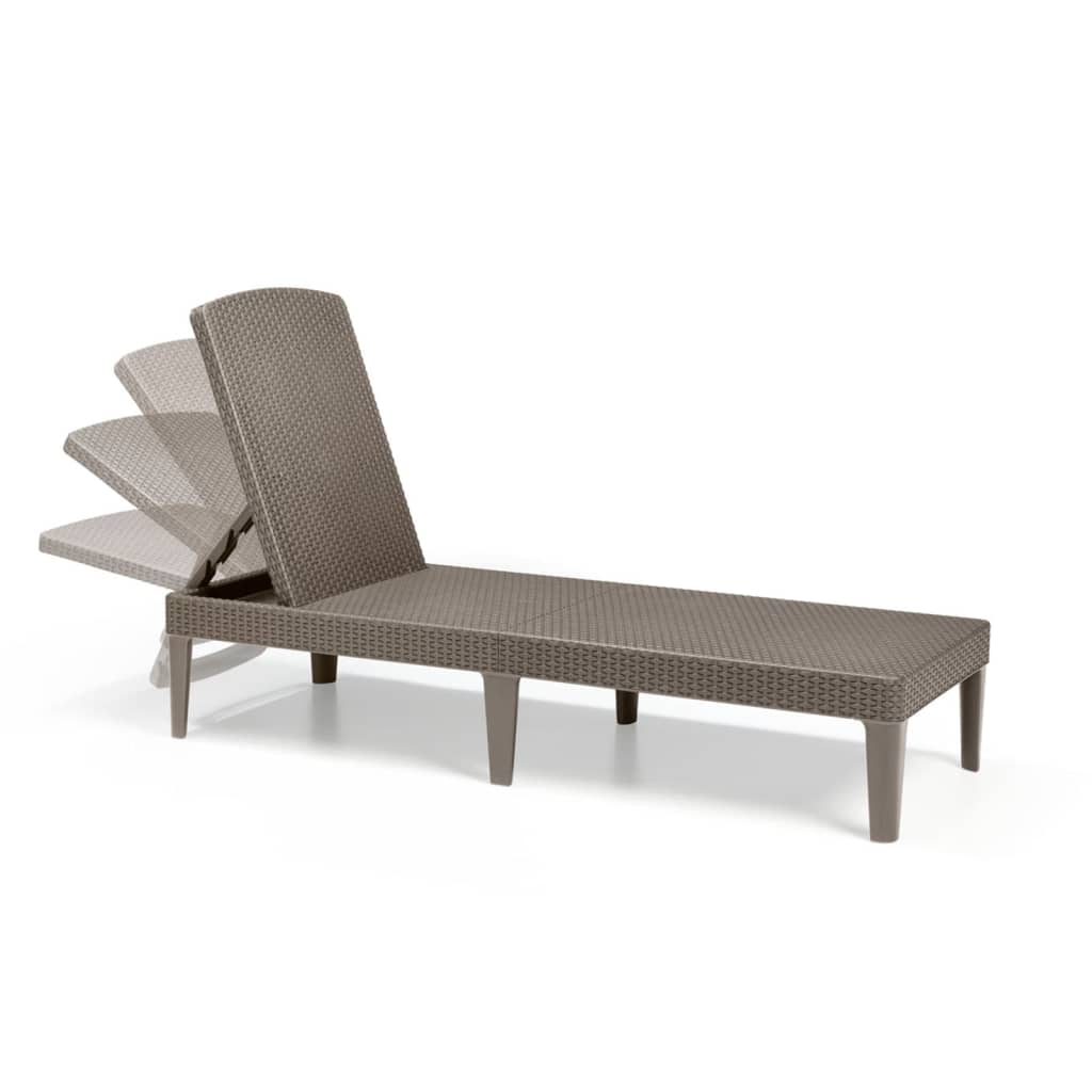 Keter Jaipur Sunlounger | Jscapes Home and Garden