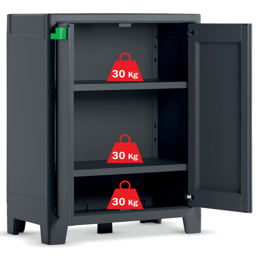 Keter Low Storage Cabinet | Jscapes Home and Garden