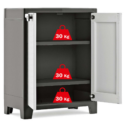 Keter Low Storage Cabinet | Jscapes Home and Garden