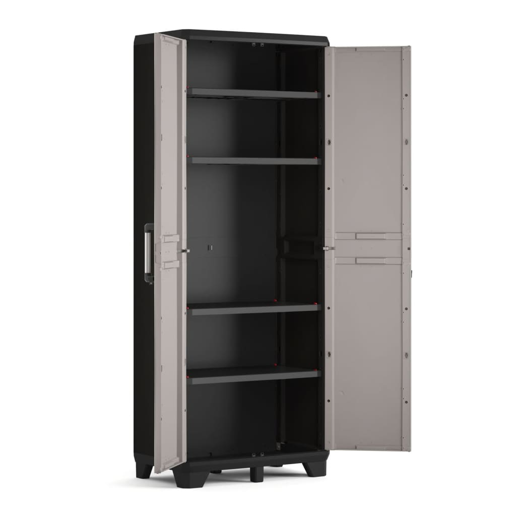 Keter Storage Cabinet with Shelves | Jscapes Home and Garden