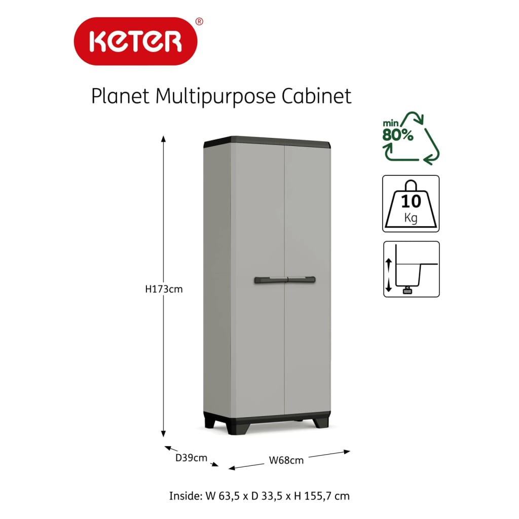 Keter Multi-purpose Storage Cabinet | Jscapes Home and Garden