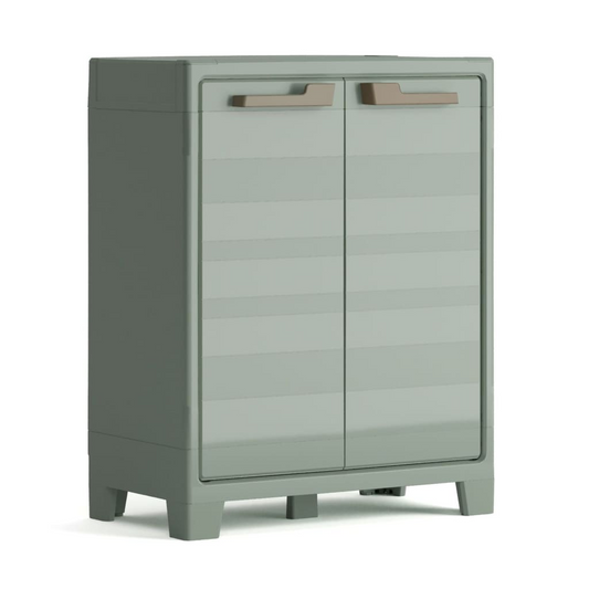 Keter Low Outdoor Storage Cabinet | Jscapes Home and Garden