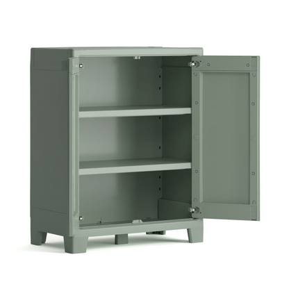 Keter Low Outdoor Storage Cabinet | Jscapes Home and Garden