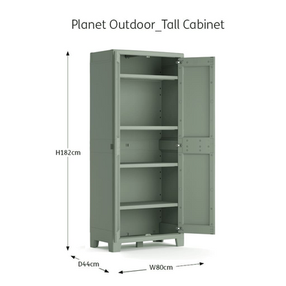 Keter Multi-purpose Outdoor Storage Cabinet | Jscapes