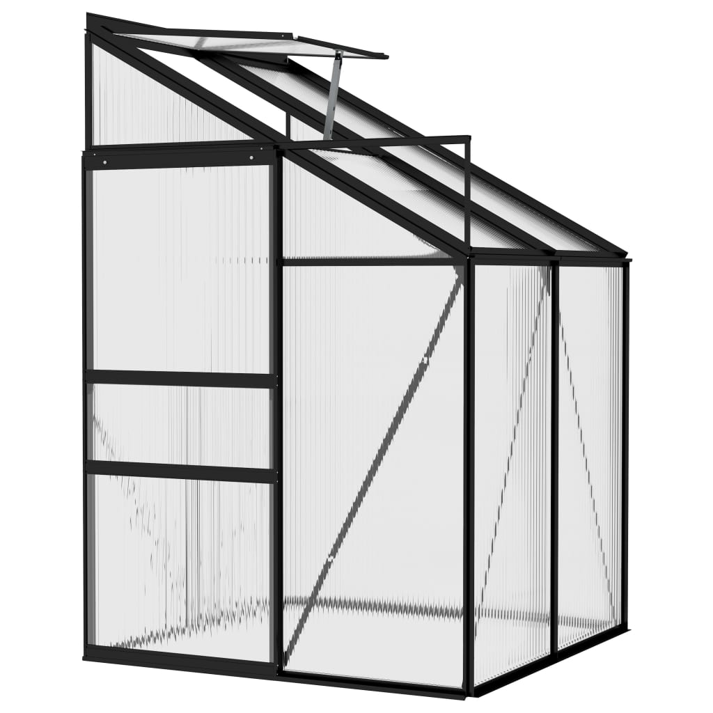 Aluminium Greenhouse 2.59 m³