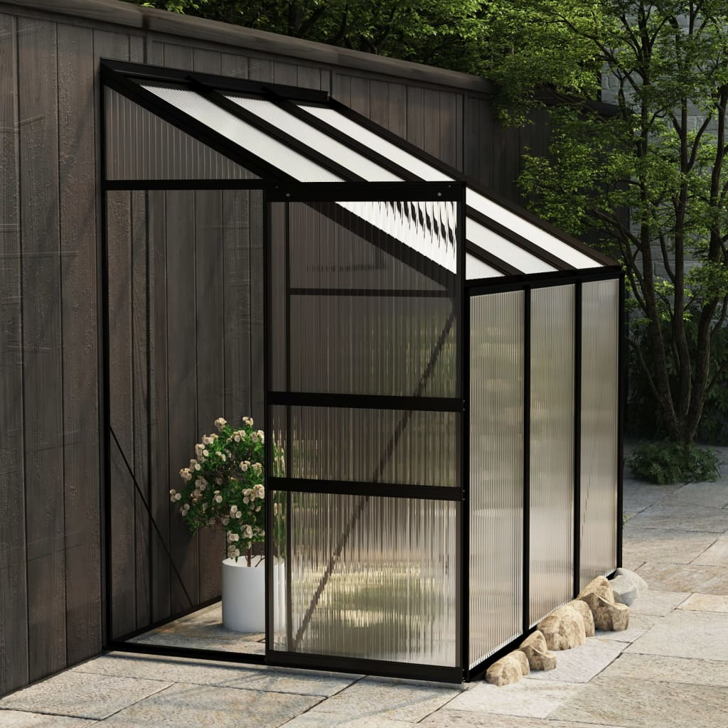 Aluminium Greenhouse 3.97 m³