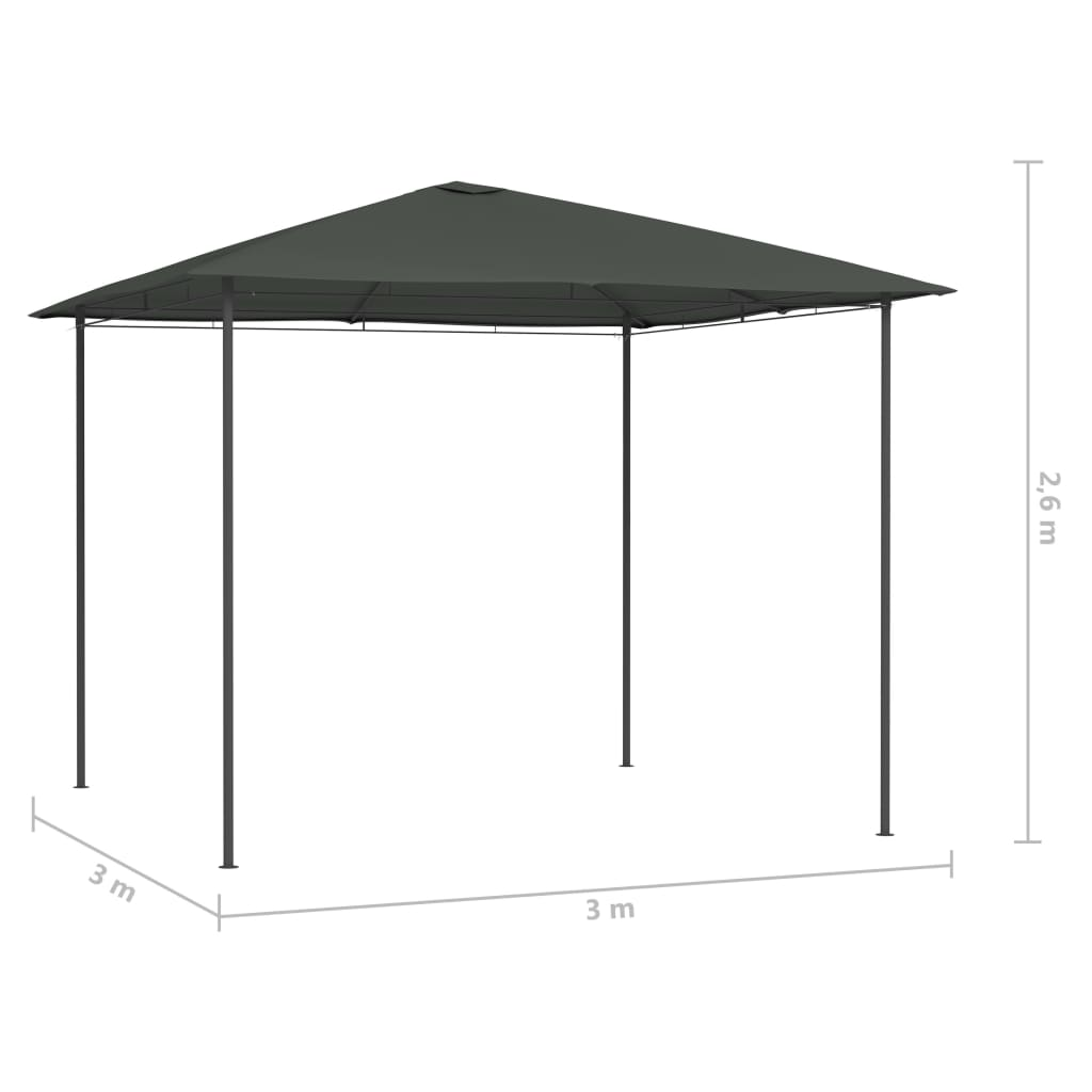 Anthracite Gazebo