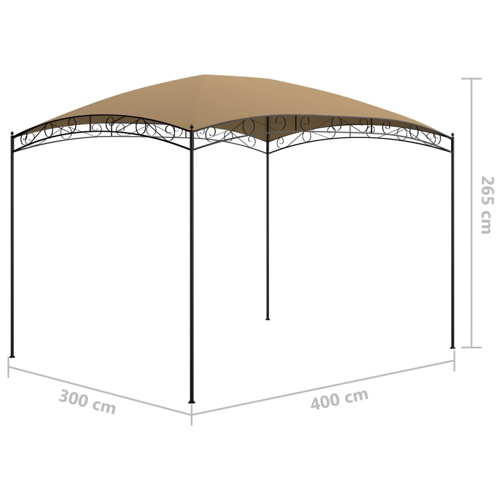 Taupe Gazebo