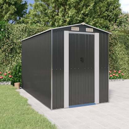 Garden Shed Anthracite 192x357x223 cm