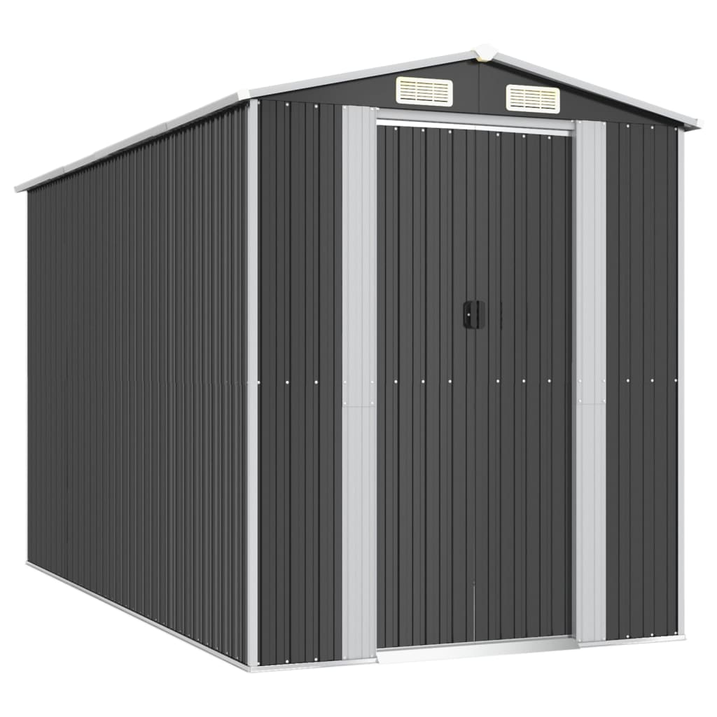 Garden Shed Anthracite 192x357x223 cm