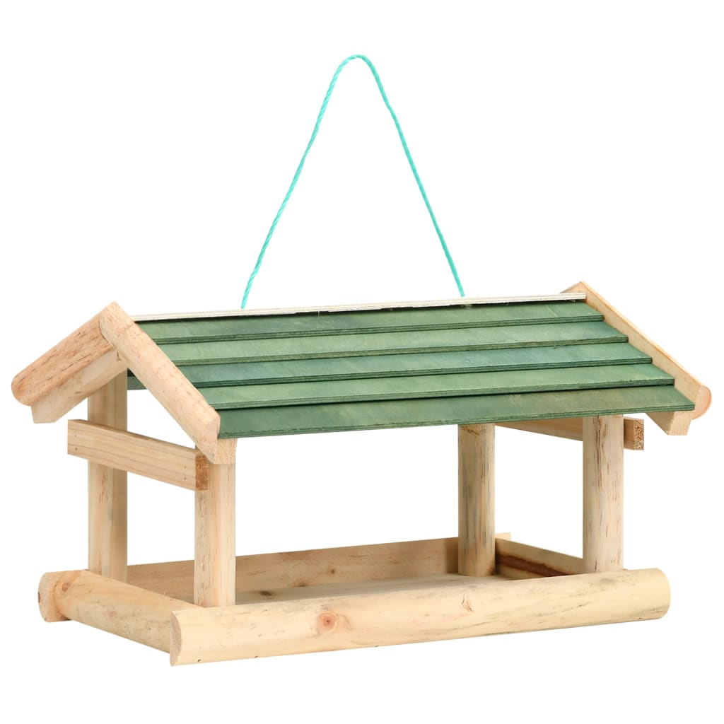  Bird Feeder Solid Wood 35x29.5x21 cm