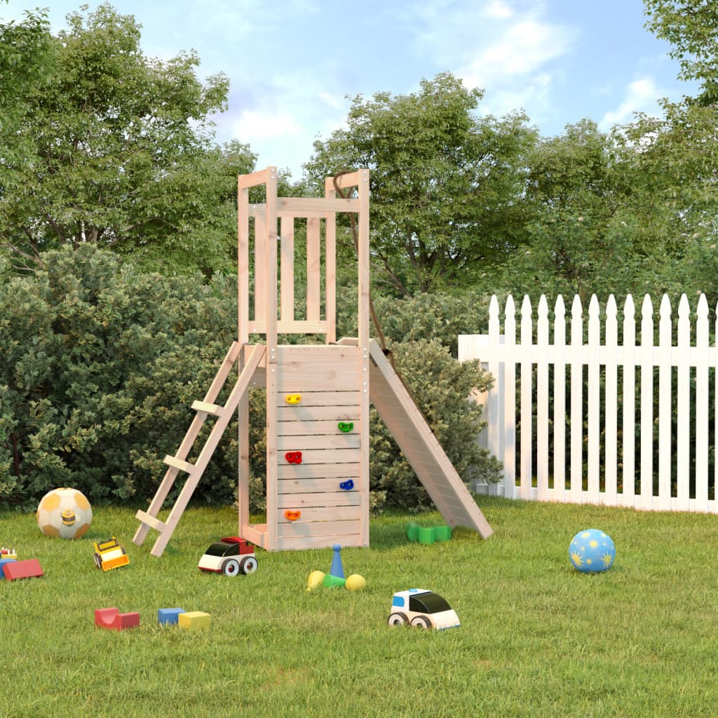 Solid Pine Wood Play Tower | Jscapes Home and Garden