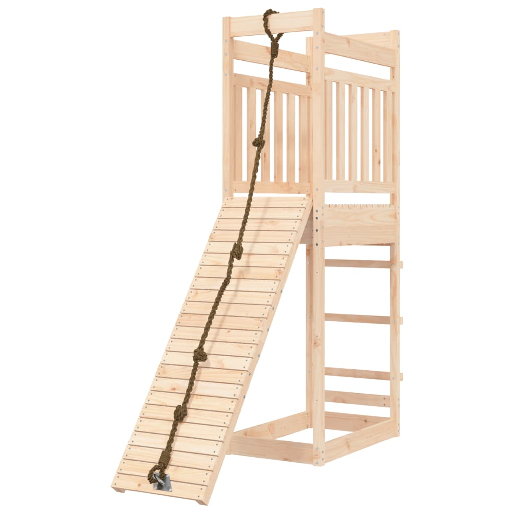 Solid Pine Wood Play Tower | Jscapes Home and Garden