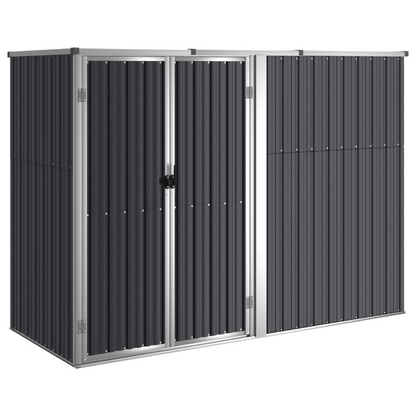 Garden Tool Shed Anthracite 225x89x161 cm