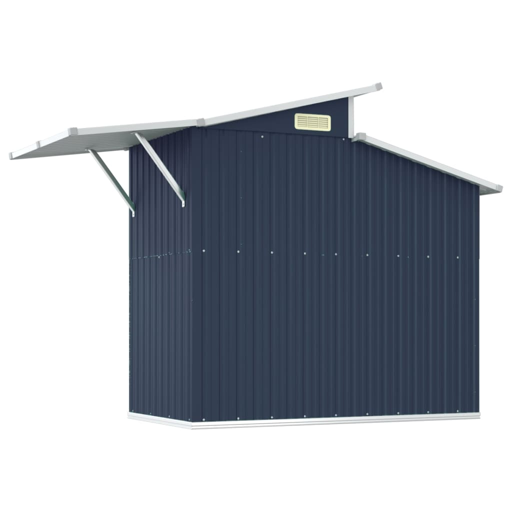 Garden Shed Anthracite 270x130x208.5 cm