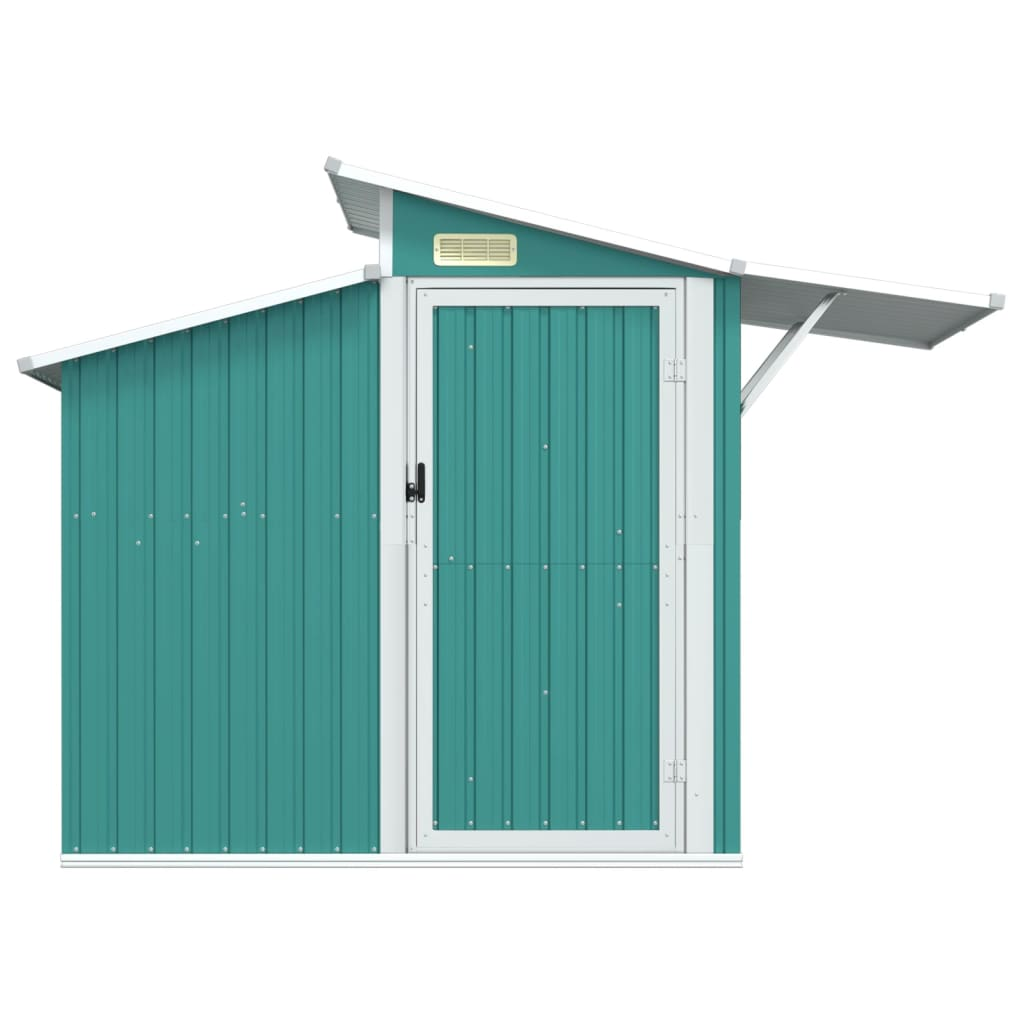 Garden Shed Green 270x130x208.5 cm