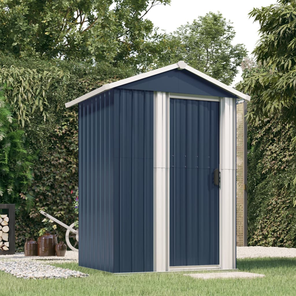 Garden Shed Anthracite 126x97.5x177 cm