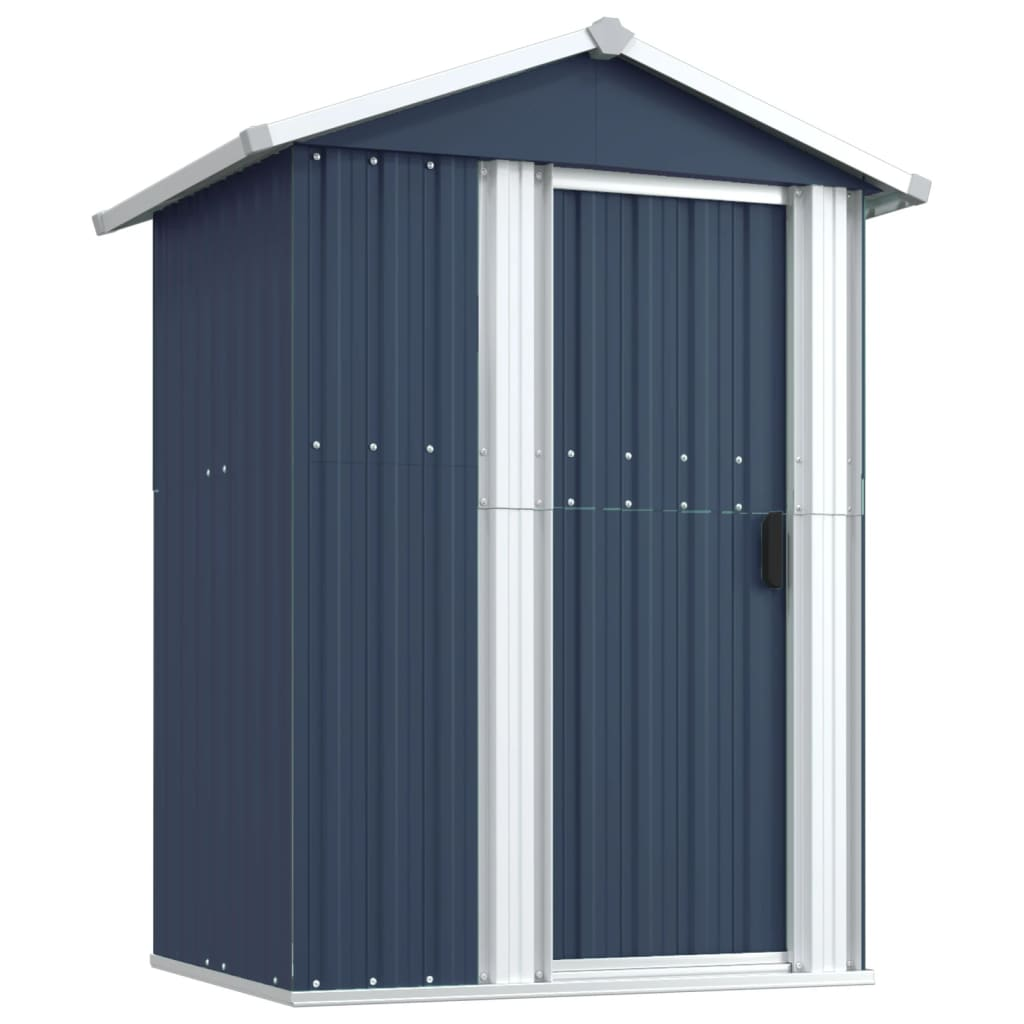 Garden Shed Anthracite 126x97.5x177 cm