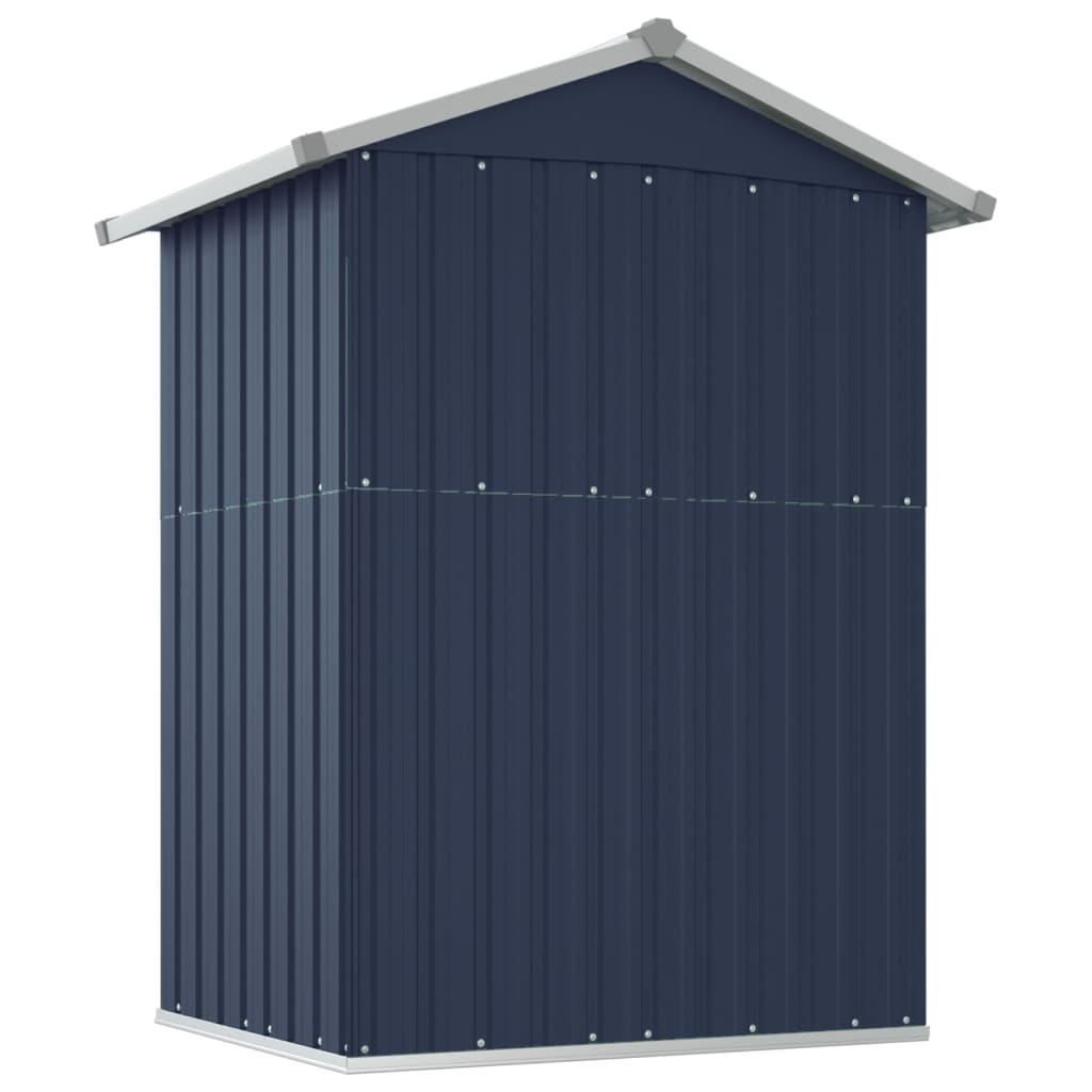 Garden Shed Anthracite 126x97.5x177 cm