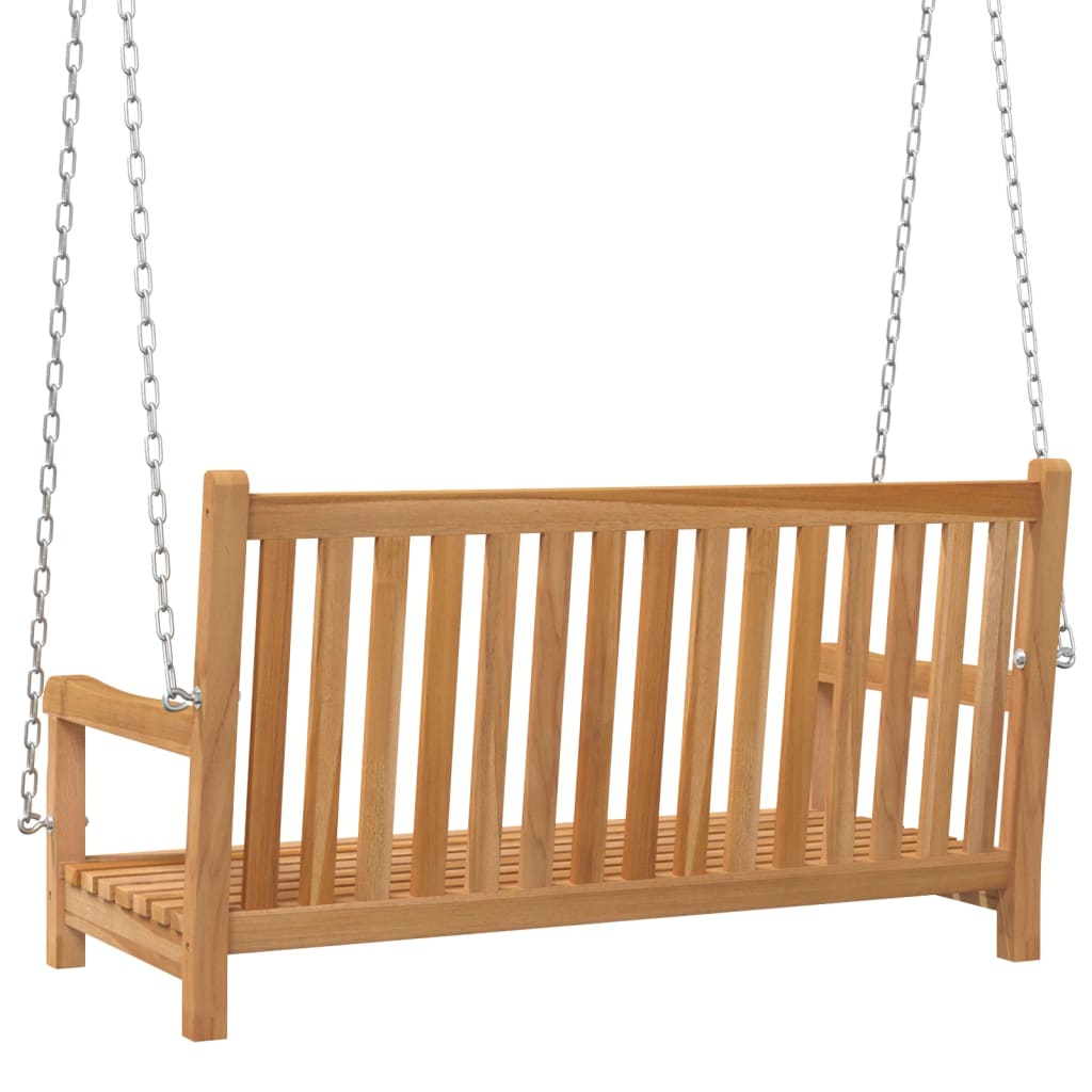 Solid Teak Wood Swing Bench 