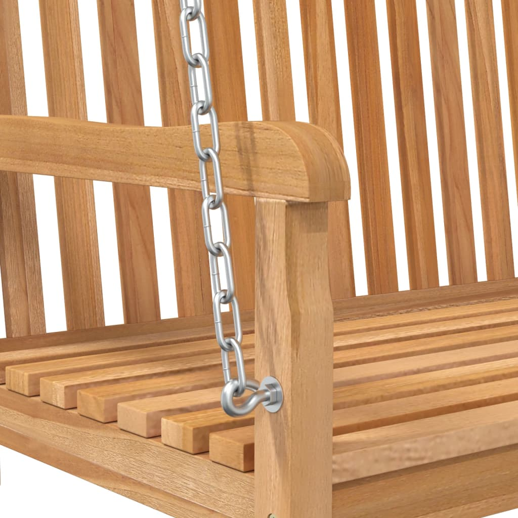 Solid Teak Wood Swing Bench 