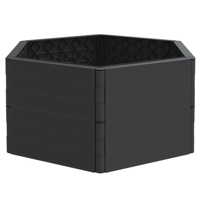 Set of 2 Anthracite Garden Planters | Jscapes Home and Garden