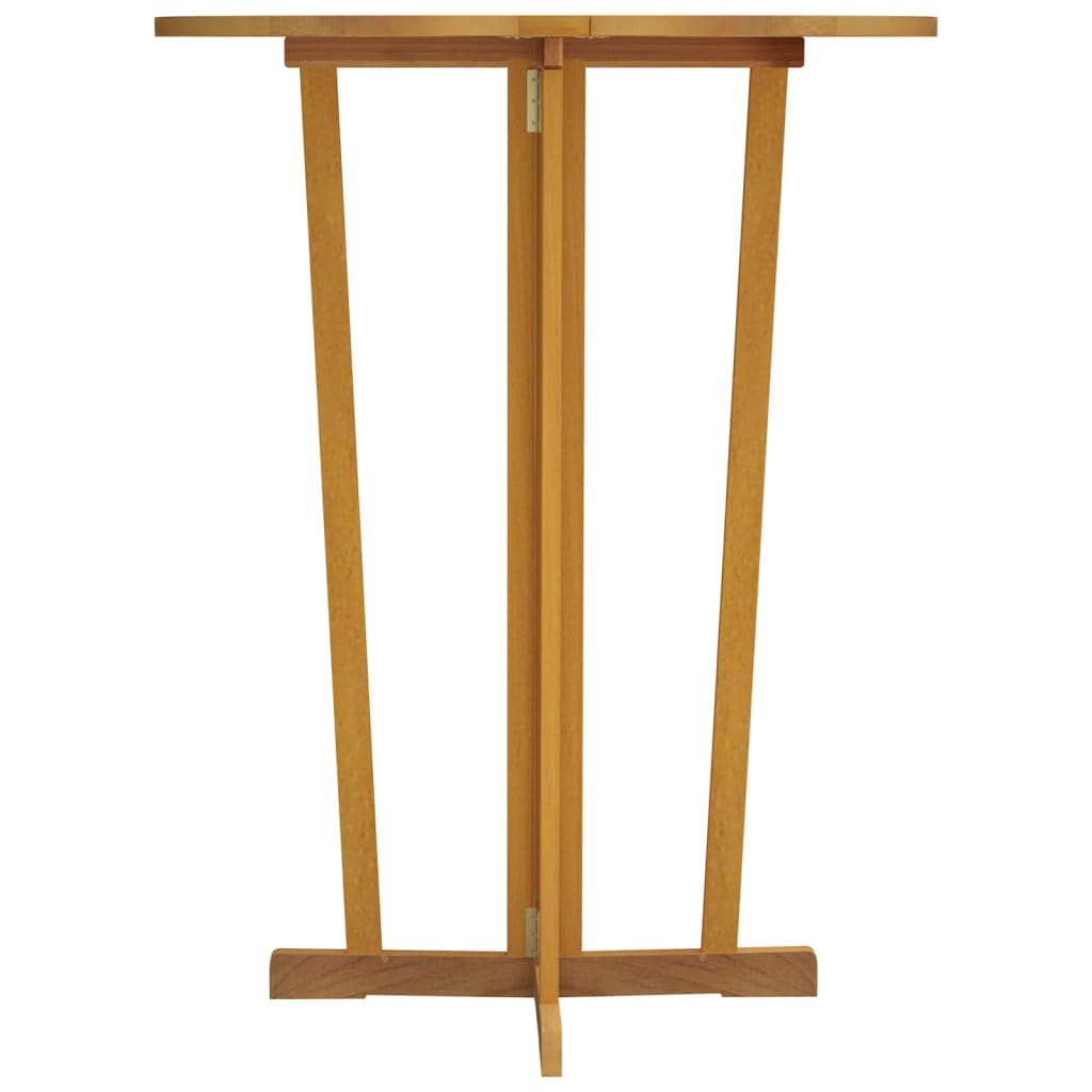  Solid Teak Wood Folding Bar Table 90x65x105 cm