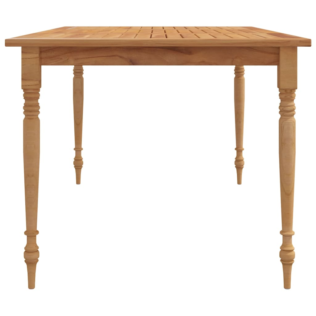 Solid Teak Wood Batavia Table 150x90x75 cm