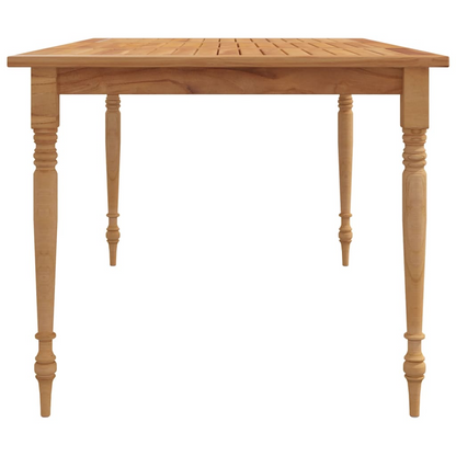 Solid Teak Wood Batavia Table 150x90x75 cm