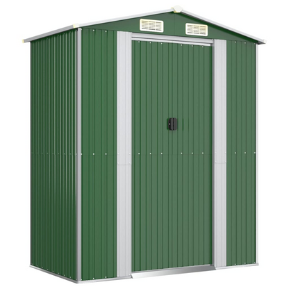 Garden Shed Green 192x108x223 cm