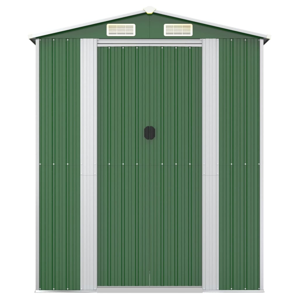 Garden Shed Green 192x108x223 cm