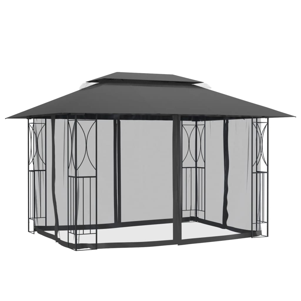 Steel Gazebo with Sidewalls