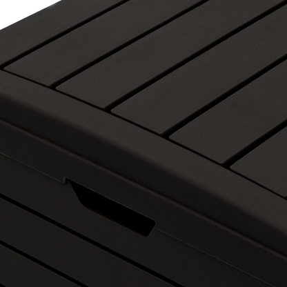 Outdoor Garbage Bin Black