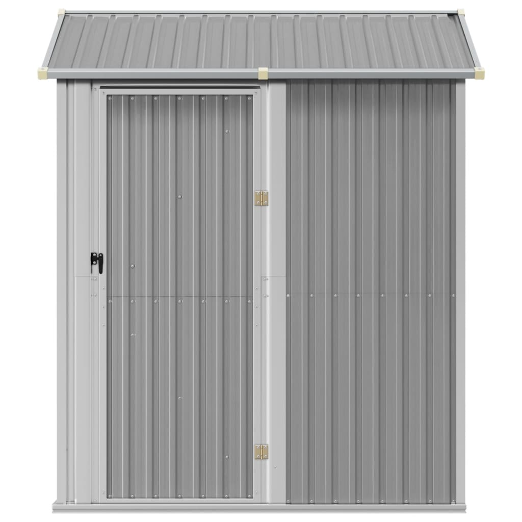 Garden Shed Light Grey 192x152.5x237 cm