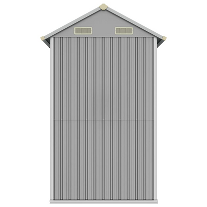 Garden Shed Light Grey 192x152.5x237 cm