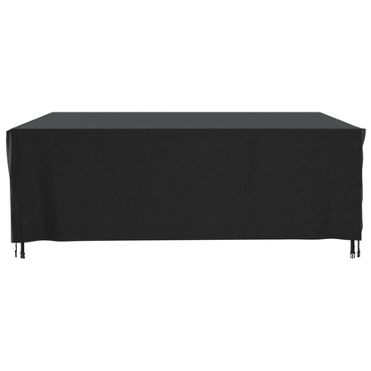 Black Garden Furniture Cover Black 260x260x90 cm