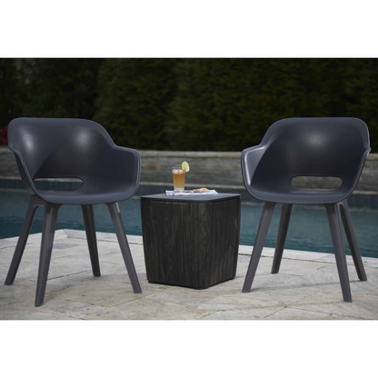 Set of 2 Keter Akola Outdoor Chairs