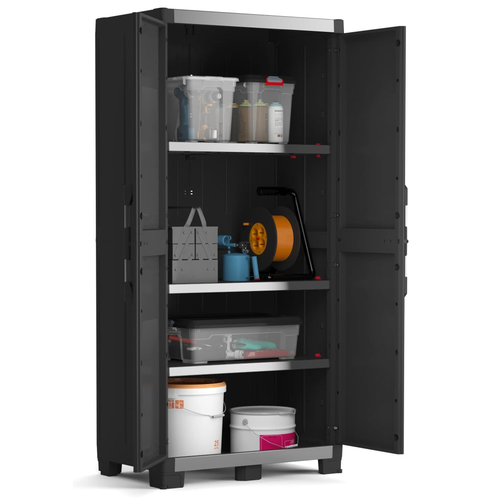 Keter Storage Cabinet with Shelves | Jscapes Home and Garden